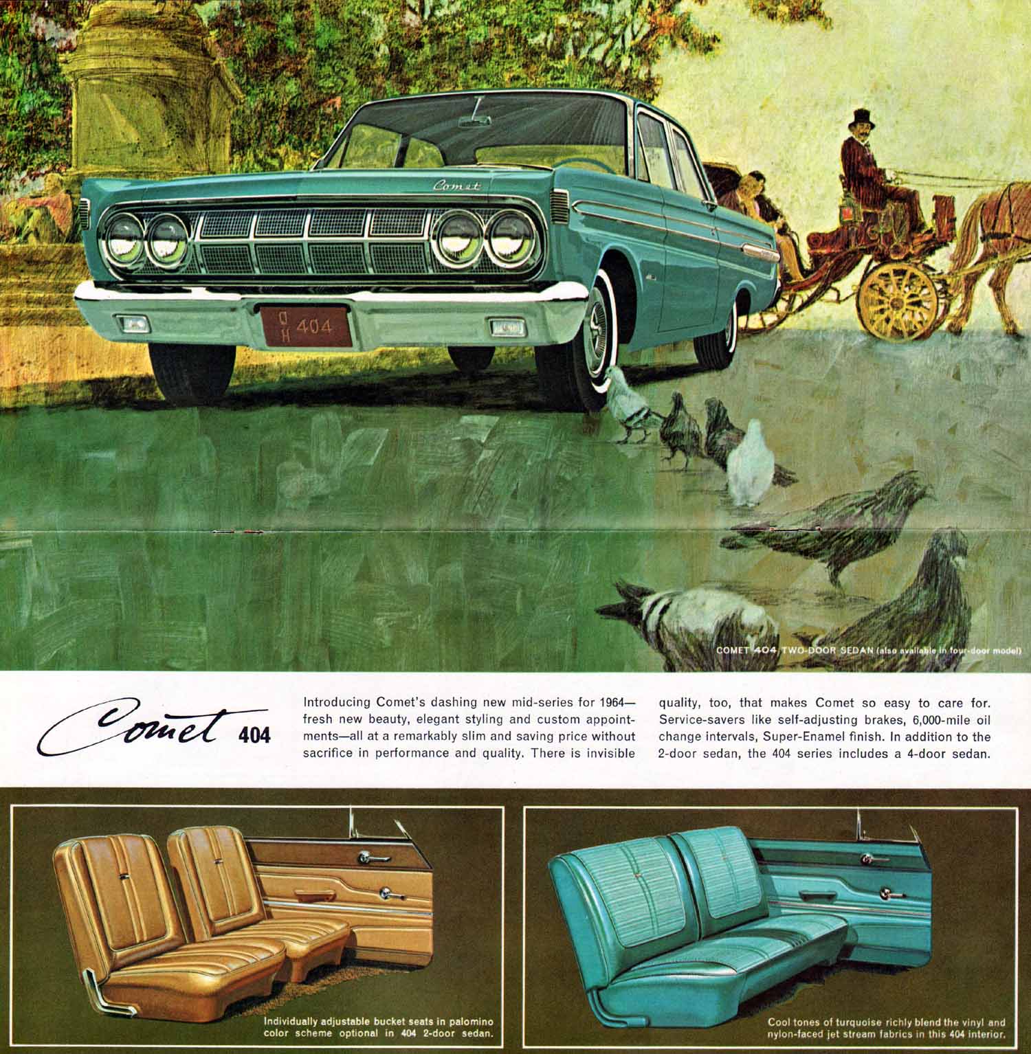 1964 Mercury Comet Brochure Page 12